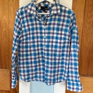 JCrew Plaid Popover Shirt (8)